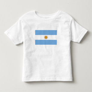 T-shirt Pour Les Tous Petits Drapeau patriotique argentin