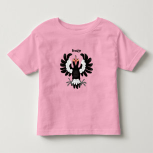 T-shirt Pour Les Tous Petits Drôle dessin animé de Magpie australienne