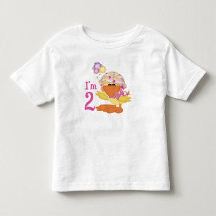 T-shirt Pour Les Tous Petits Ducky Girl 2e anniversaire