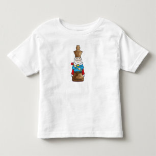 T-shirt Pour Les Tous Petits Échecs King Chess