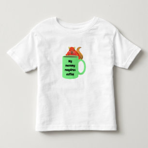 T-shirt Pour Les Tous Petits Écureuil coquin #356