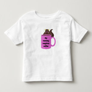 T-shirt Pour Les Tous Petits Écureuil Vilain #504 Tout-Petit