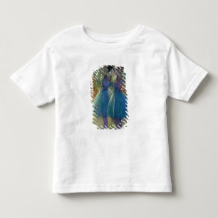 T-shirt Pour Les Tous Petits Edgar Degas deux danseurs bleus