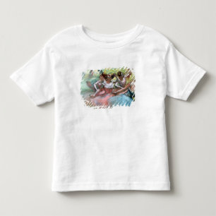 T-shirt Pour Les Tous Petits Edgar Degas quatre ballerines sur l'étape