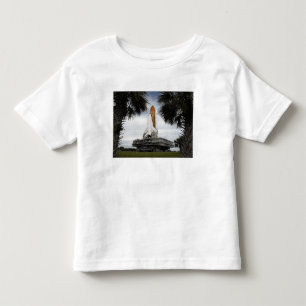 T-shirt Pour Les Tous Petits Effort de navette spatiale de cadre d'arbres de