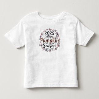 T-shirt Pour Les Tous Petits Élégante saison Citrouille 2025 - Automne automne