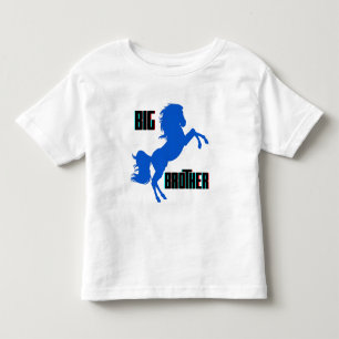 T-shirt Pour Les Tous Petits Élevage de chevaux pour Grand Frère