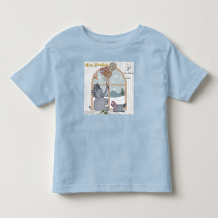 T-shirt Pour Les Tous Petits Eleze & Friends Boganhues Imprimé