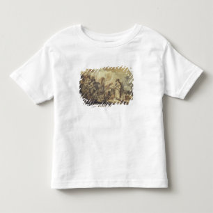 T-shirt Pour Les Tous Petits Eliezer et Rebecca au puits