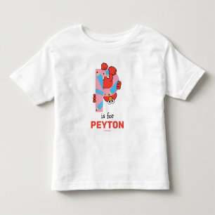 T-shirt Pour Les Tous Petits Elmo Alphabet P Crayon
