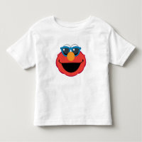 Elmo Visage Souriant avec des Lunettes de Soleil