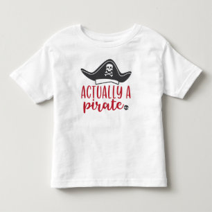 T-shirt Pour Les Tous Petits En fait un pirate