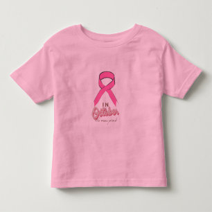 T-shirt Pour Les Tous Petits En Octobre nous portons rose cancer du sein consci