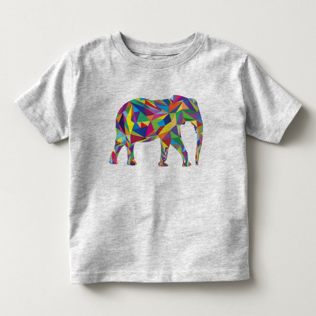 T-shirt Pour Les Tous Petits Enfant en bas âge d'éléphant (Devant)