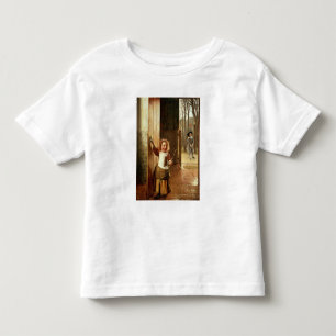 T-shirt Pour Les Tous Petits Enfants dans une porte avec des bâtons 'Colf'