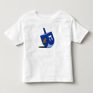 T-shirt Pour Les Tous Petits Enfants de pièce en t de la Turquie Dreidel