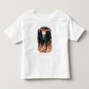T-shirt Pour Les Tous Petits Enfer, panneau droit de triptyque de terrestre