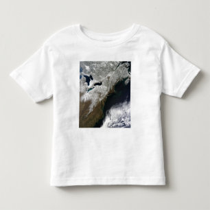T-shirt Pour Les Tous Petits Enneigement s'étendant du Canada