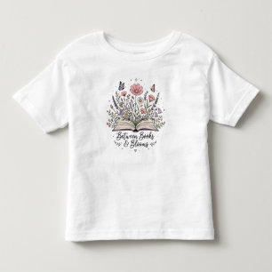 T-shirt Pour Les Tous Petits Entre les livres et les floraisons amoureux des li