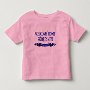 T-shirt Pour Les Tous Petits Épéistes à la maison bienvenus