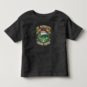 T-shirt Pour Les Tous Petits Équipe de croisière de la Saint-Patrick 2025 tenue