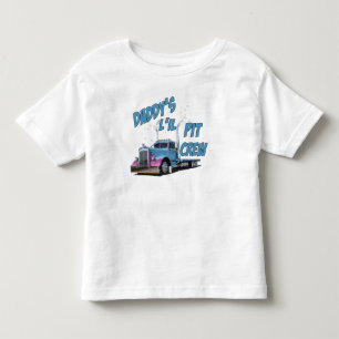 T-shirt Pour Les Tous Petits Équipe du stand de ravitaillement de L'il du papa