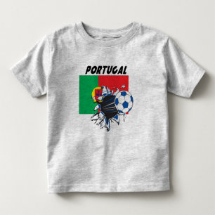 T-shirt Pour Les Tous Petits Équipe Football du Portugal