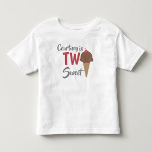 T-shirt Pour Les Tous Petits Est la chemise de coutume de deux bonbons