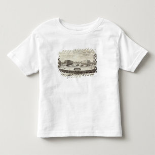 T-shirt Pour Les Tous Petits Étape sur le grand étang représentant