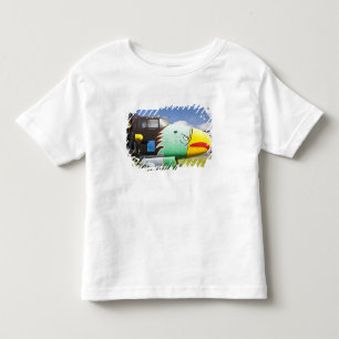 T-shirt Pour Les Tous Petits États-Unis, Alabama, Mobile. Battleship Memorial P