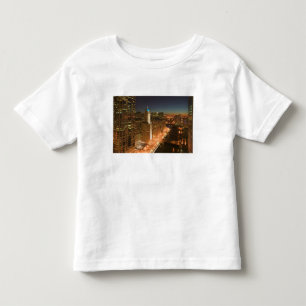 T-shirt Pour Les Tous Petits États-Unis, Illinois, Chicago: La boucle : Bâtimen