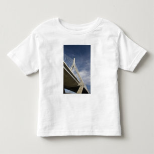 T-shirt Pour Les Tous Petits États-Unis, Massachusetts, Boston. Le pont Zakim.