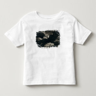 T-shirt Pour Les Tous Petits Étude d'un ciel éclairé par la lune opacifié