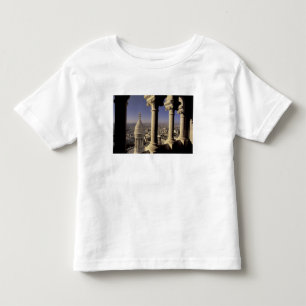 T-shirt Pour Les Tous Petits Europe, France, Paris, Vue de Paris à travers