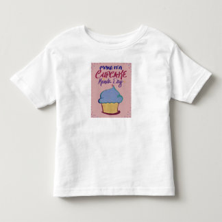 T-shirt Pour Les Tous Petits Faites-lui un jour de petit gâteau plutôt : Pièce