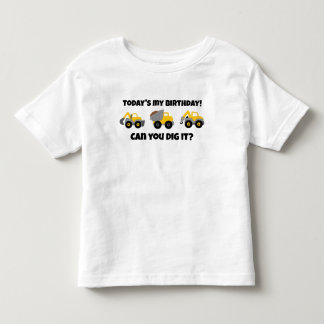 T-shirt Pour Les Tous Petits Fête d'anniversaire de construction