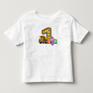 T-shirt Pour Les Tous Petits Fête du 1er anniversaire de Construction
