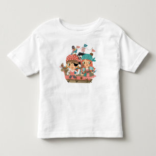 T-shirt Pour Les Tous Petits Fille Pirates