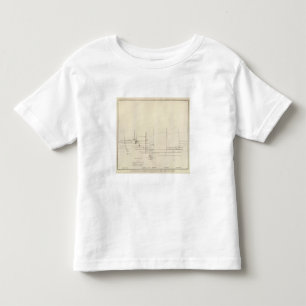 T-shirt Pour Les Tous Petits Filon vertical longitudinal de la projection III