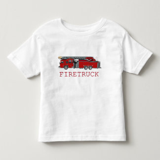 T-shirt Pour Les Tous Petits Firetruck