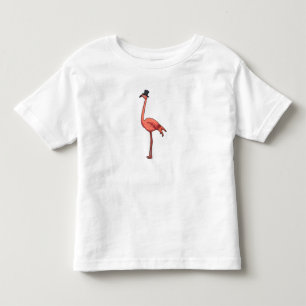 T-shirt Pour Les Tous Petits Flamant rose avec Casquette