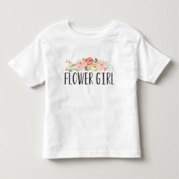 T-shirt Pour Les Tous Petits Fleur Jeune fille | Bridesmaid
