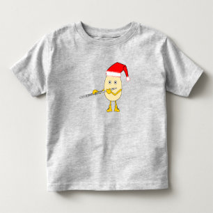 T-shirt Pour Les Tous Petits Flute de Santa Hat Egghead