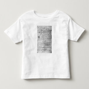T-shirt Pour Les Tous Petits Fol.145v-b, page du carnet de da Vinci