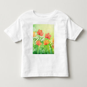 T-shirt Pour Les Tous Petits Fond de printemps flou réaliste-52374
