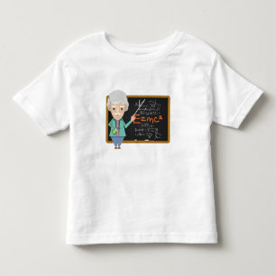 T-shirt Pour Les Tous Petits Formule EMC2 du professeur de sciences