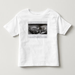 T-shirt Pour Les Tous Petits Fort Sumter, vue intérieure de batterie de