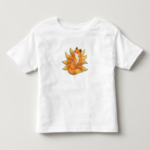 T-shirt Pour Les Tous Petits Fox avec 9 queues Fox