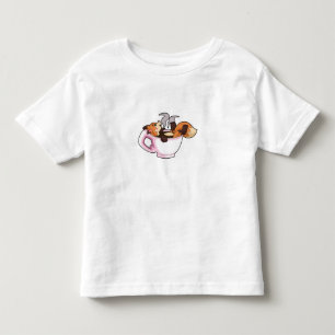 T-shirt Pour Les Tous Petits Fox with Coffee