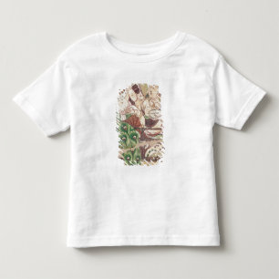 T-shirt Pour Les Tous Petits Fragment dépeignant un paradis bouddhiste